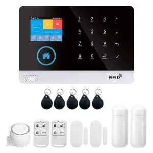 433MHz Wireless WIFI + GSM Auto-dial Alarm Security System