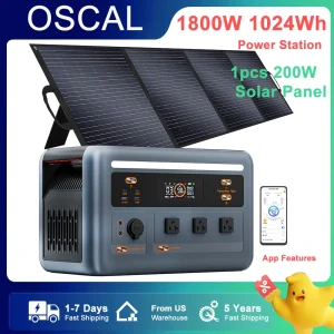 OSCAL Powermax 1800 Portable Power Station